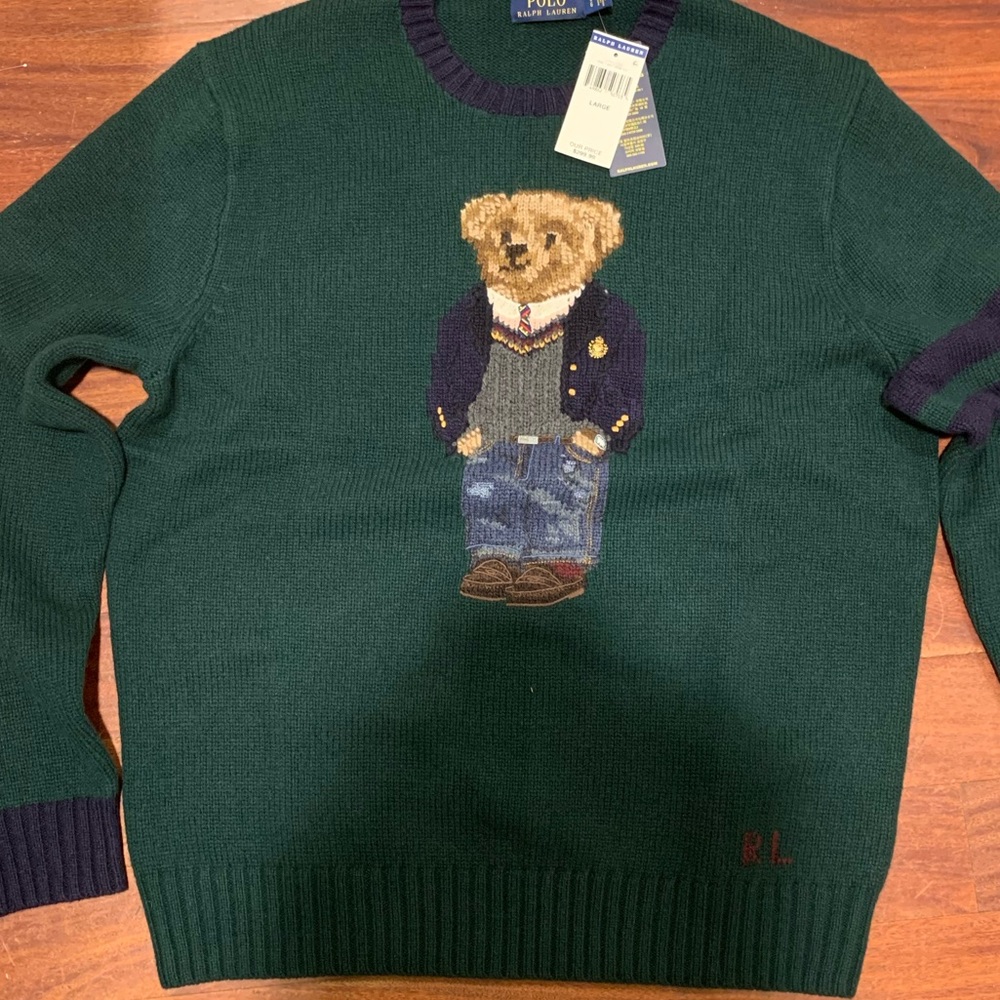 Polo bear sweater